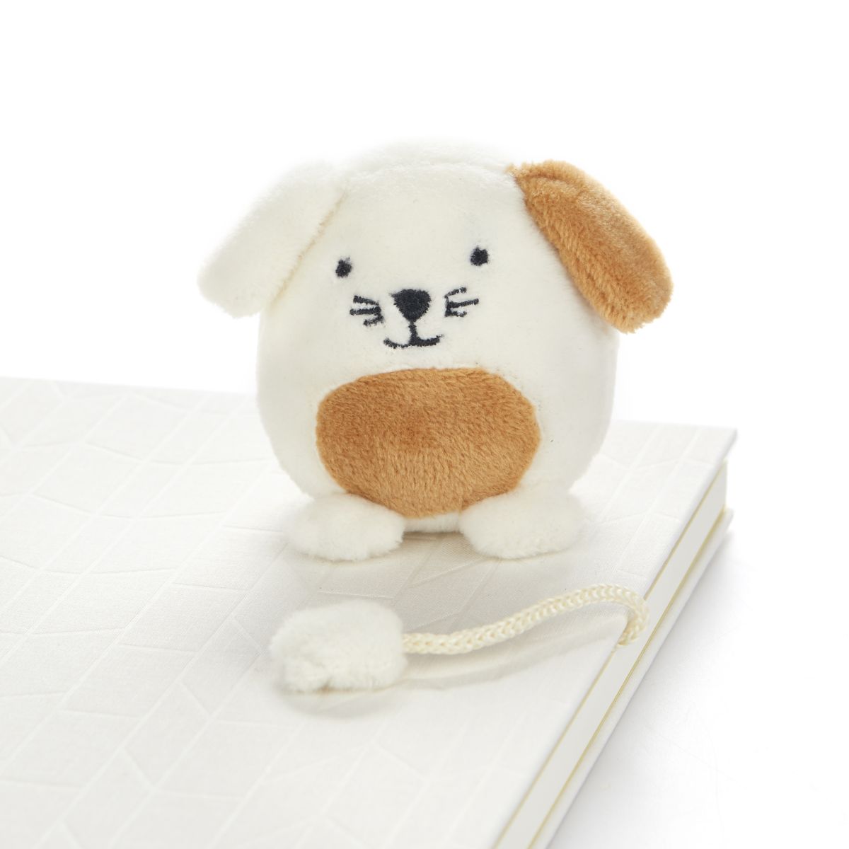 Marque-page Woof en polyester blanc