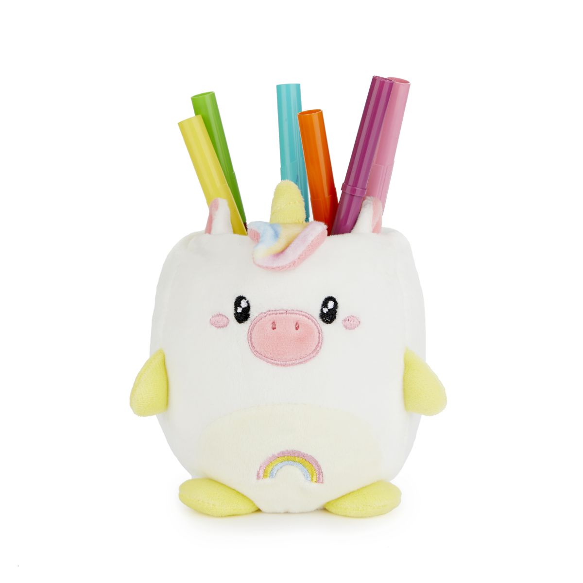 Pot à crayons Fluffy Unicorn Blanc