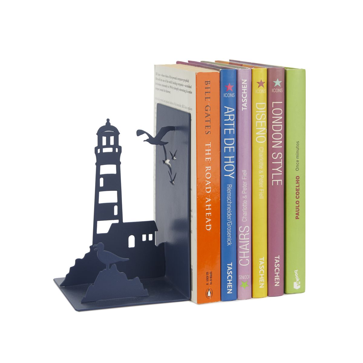 Serre-Livres Lighthouse Bleu