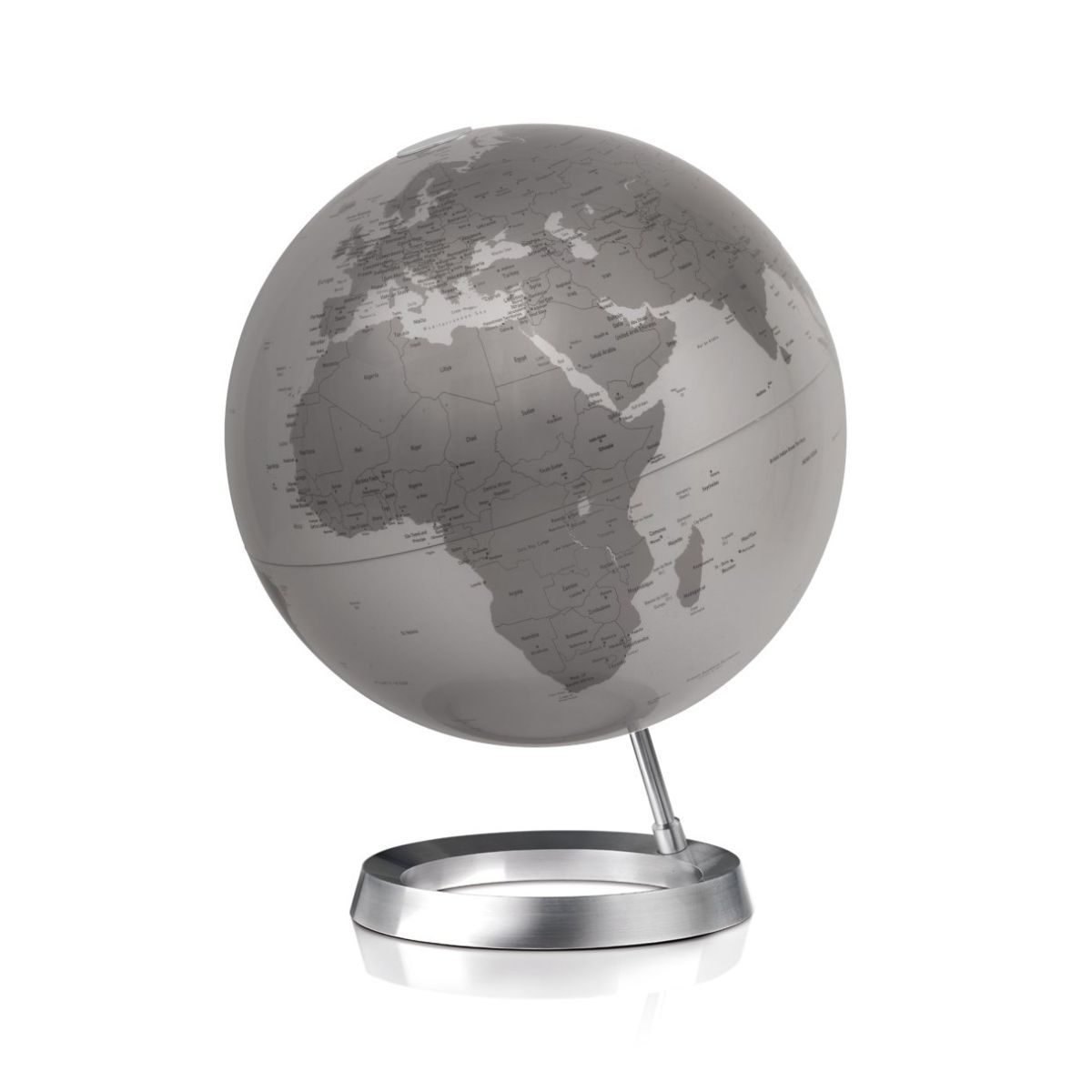 Globe Terrestre Vision New World Silver