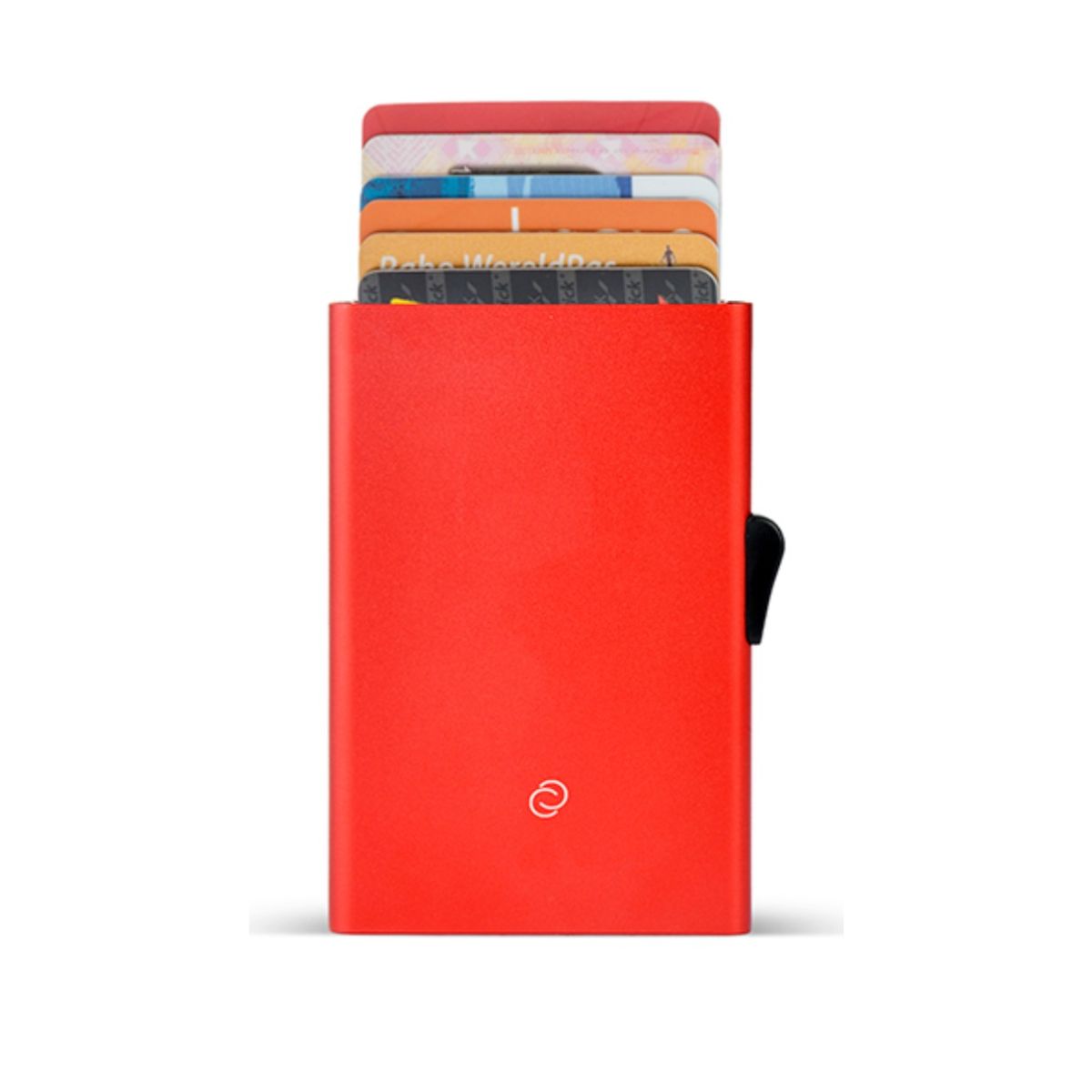 Porte-Cartes en Aluminium Rouge 