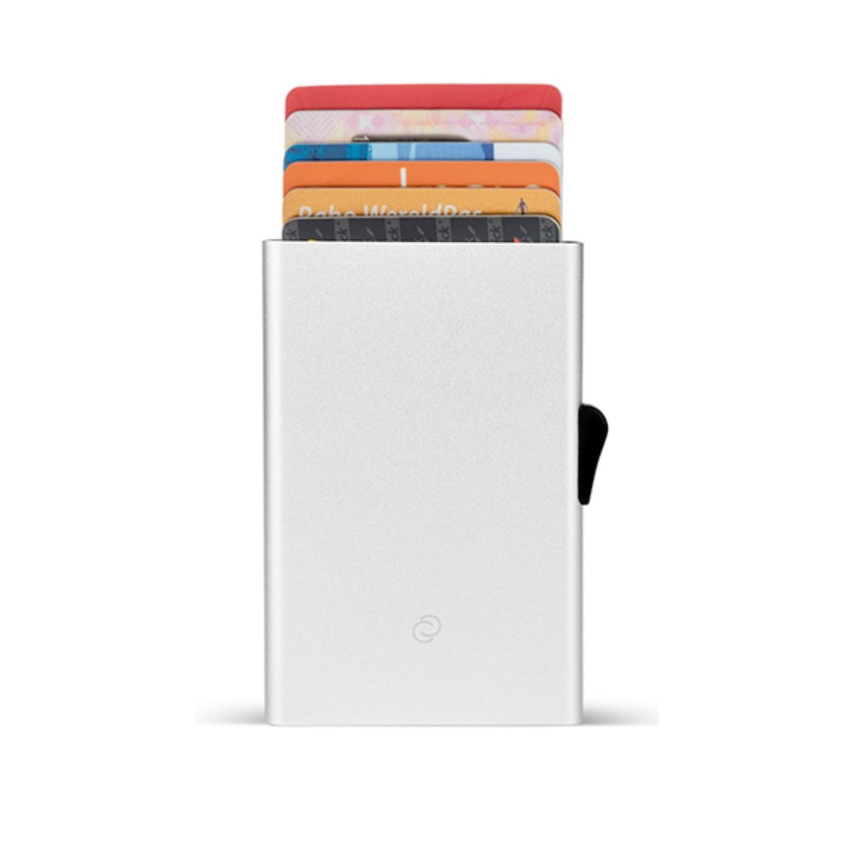 Porte-Cartes en Aluminium Argent 