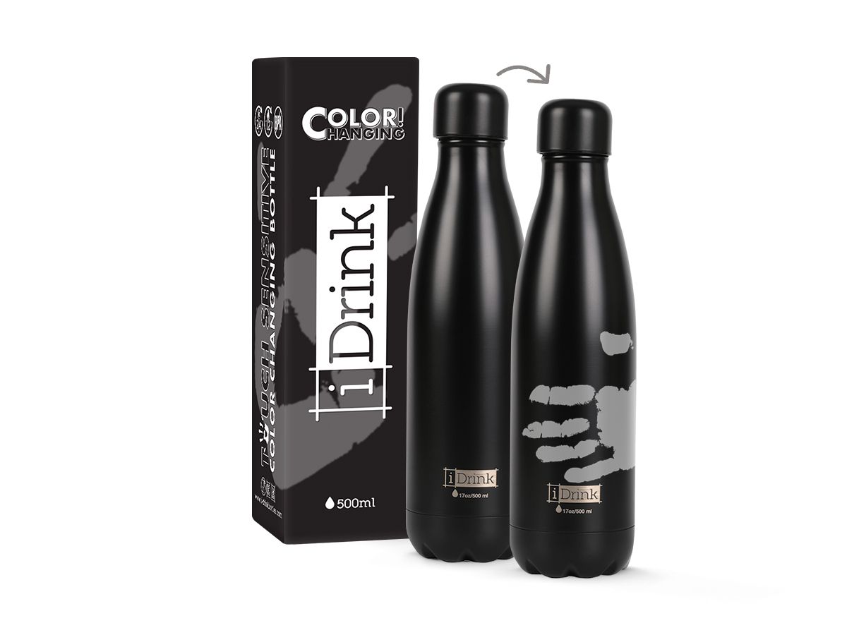 Bouteille Color Change 500 ml Black / Grey