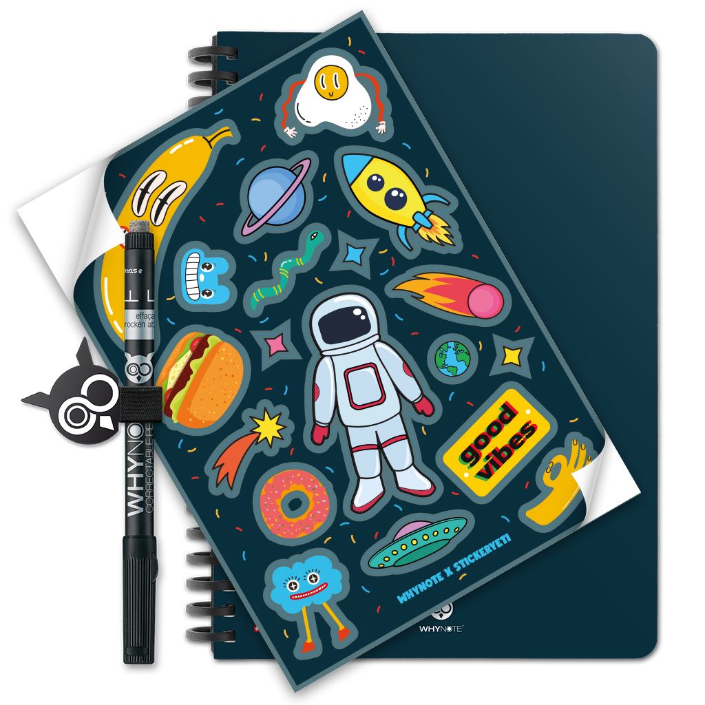 Bloc-notes effaçable A5 Boys