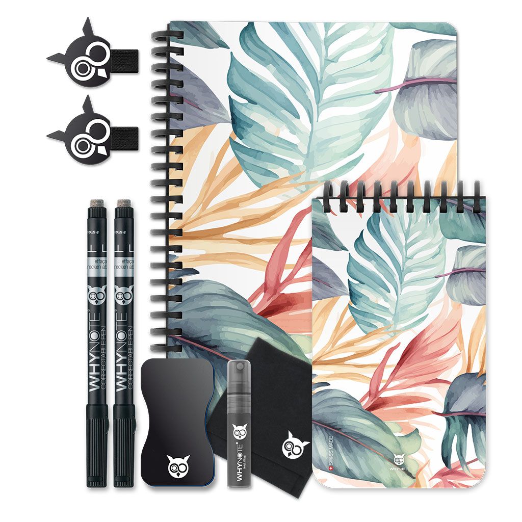 Set de Papeterie Whynote 7 pièces Aquarelle