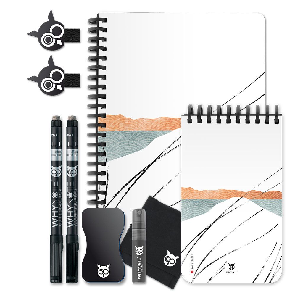 Set de Papeterie Whynote 7 pièces Horizon