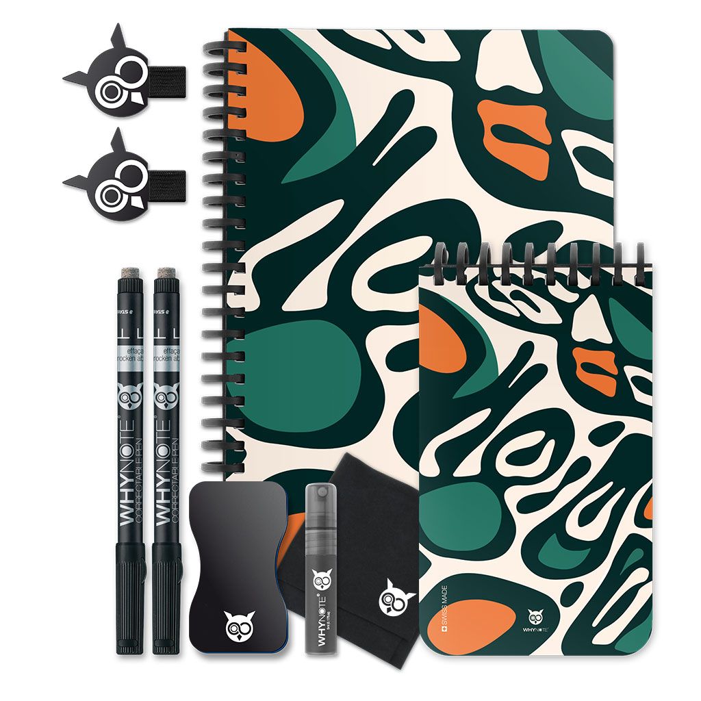 Set de Papeterie Whynote 7 pièces Safari