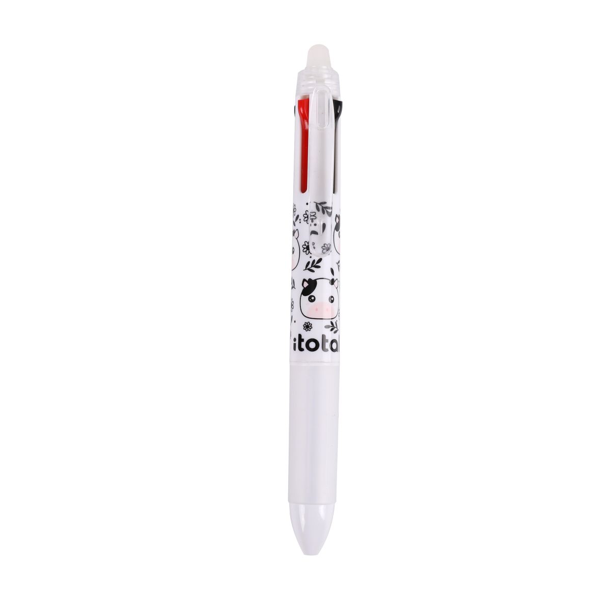 Stylos effaçables 4 en 1 Vache 