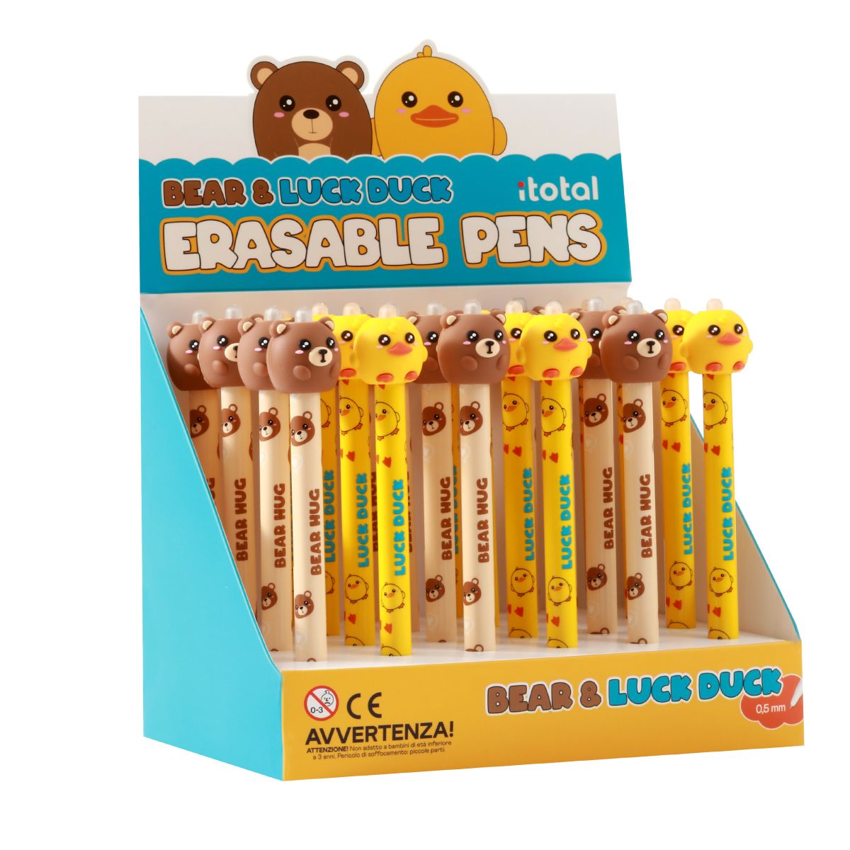 Stylos effaçables 3D Ours & poussins