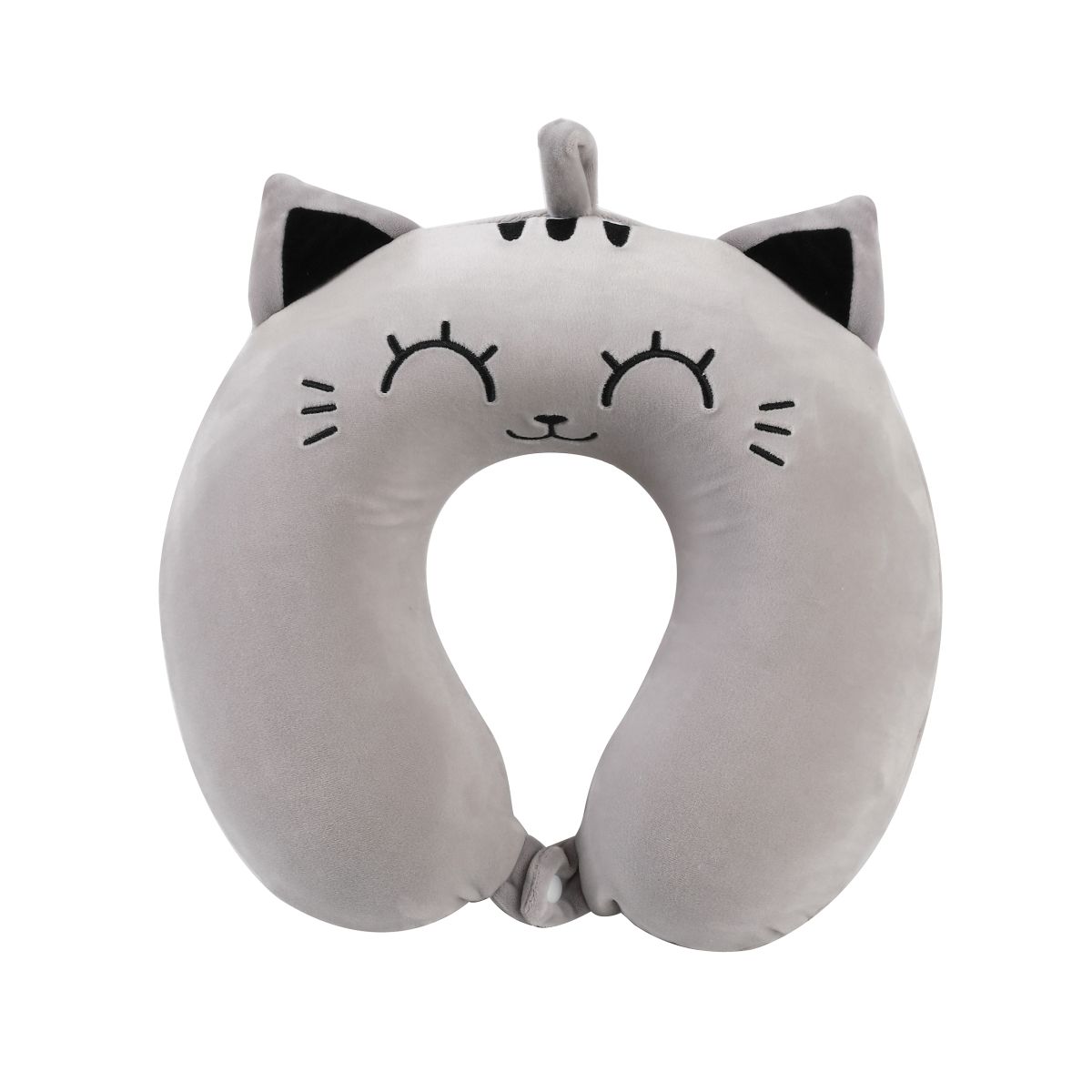 Oreiller de voyage Chat gris