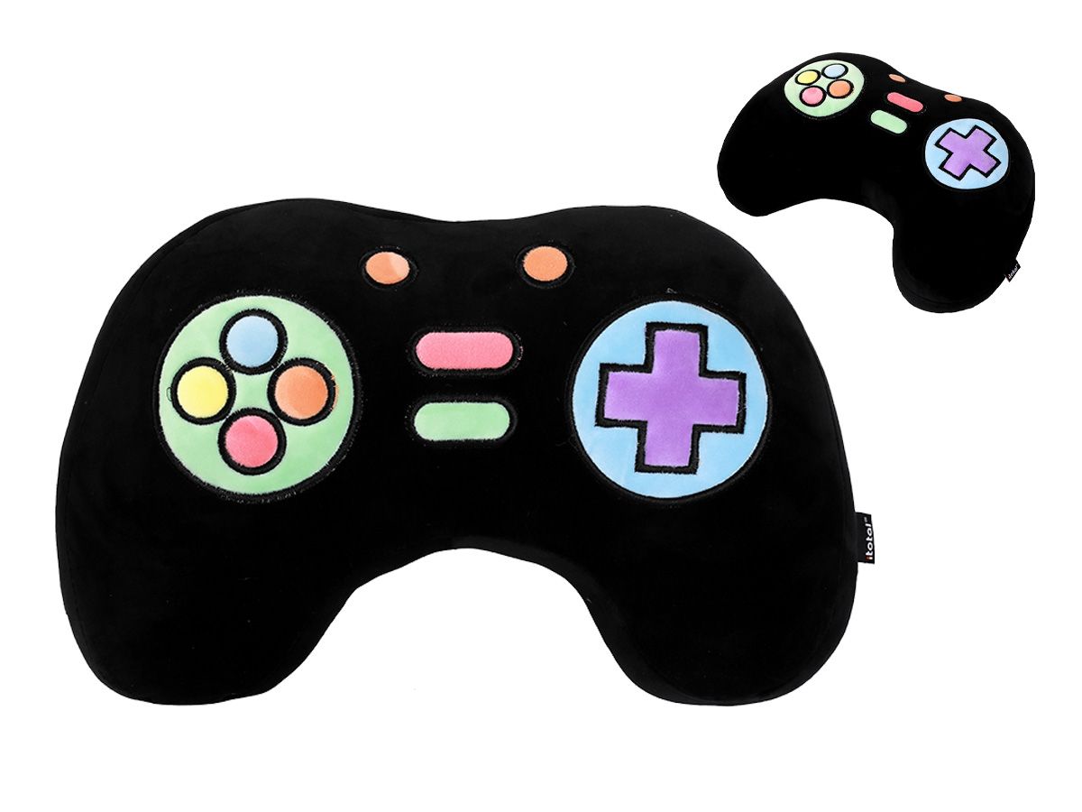 Coussin Game Noir Medium