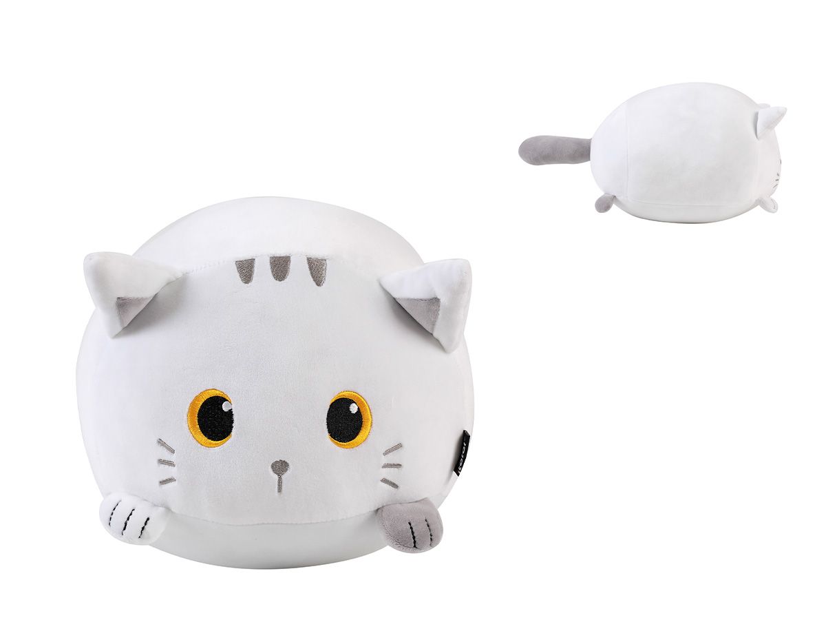 Coussin Chat Blanc Medium