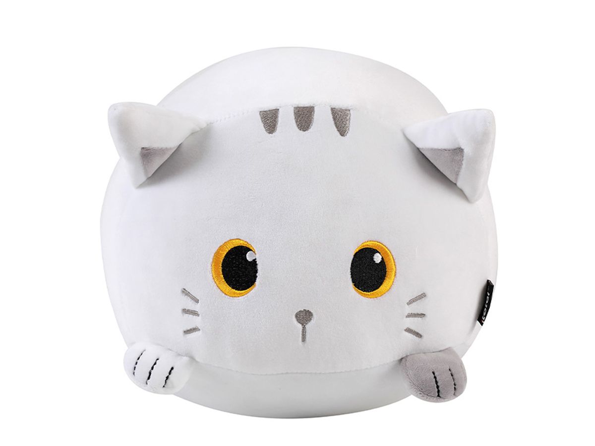 Coussin Chat, géant Blanc