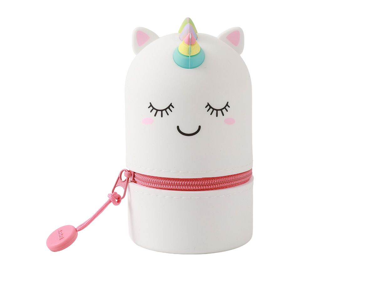 Trousse en silicone mini Licorne