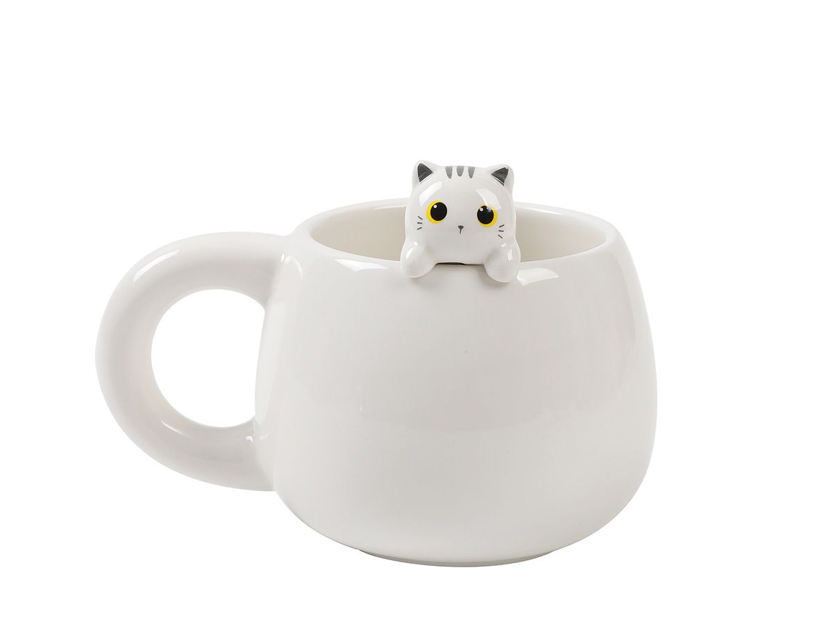 Tasse en céramique Charm 450ml blanc