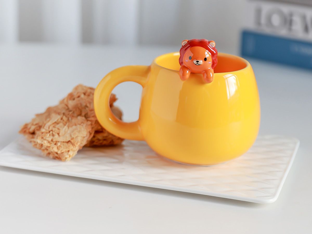 Tasse en céramique Charm Lion 