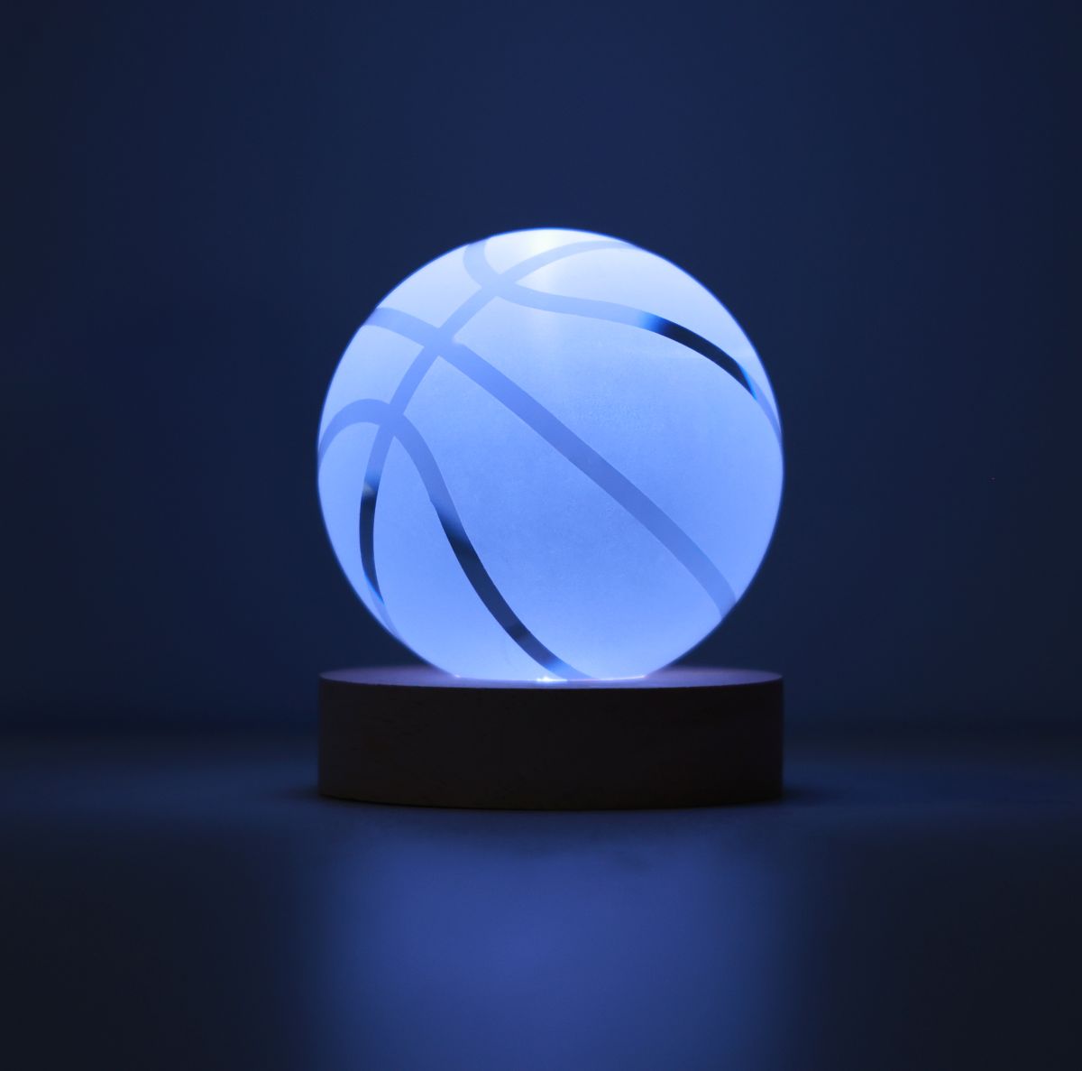 LAMPE LED Crystal Ball - Basketball Basketball medium