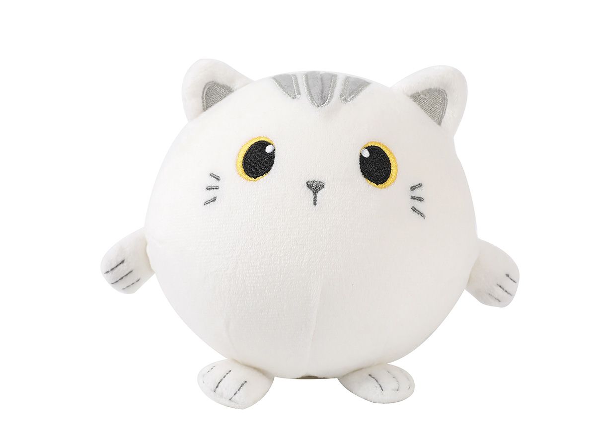 Peluche Squishy Chat Blanc