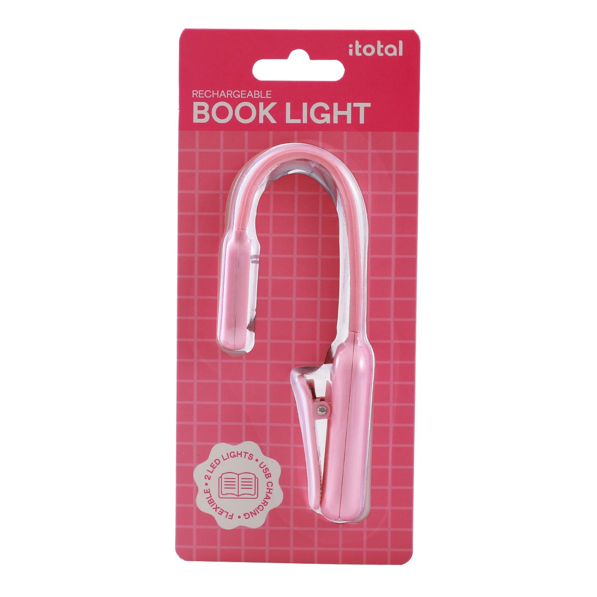 Lampe de lecture rechargeable Pastel Rose