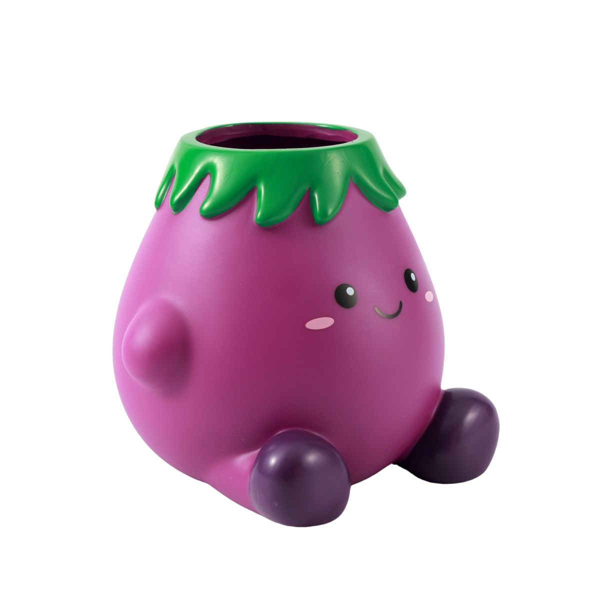Porte-crayons 3D Ellie l'aubergine 