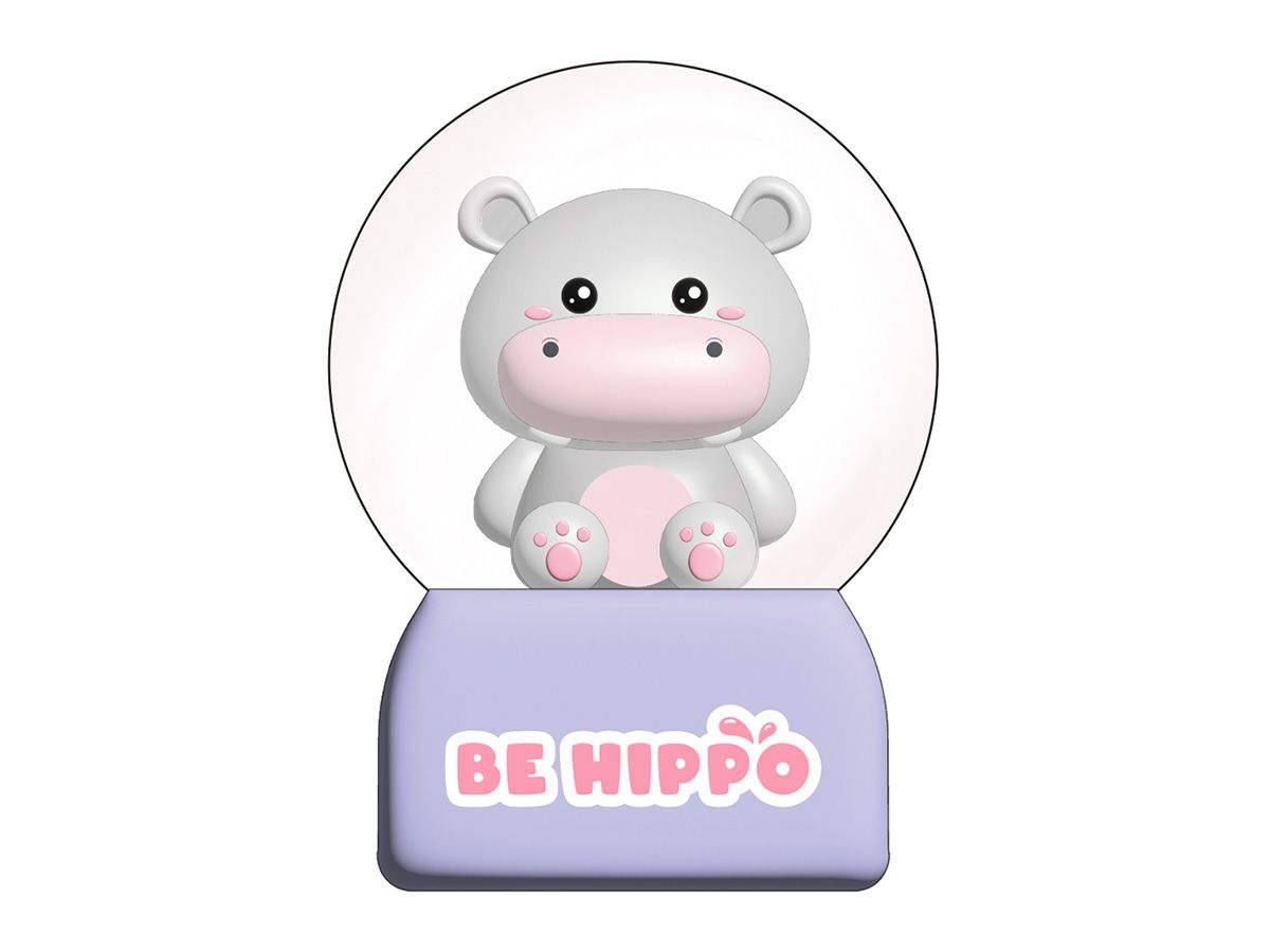 Boule à neige Hippo 