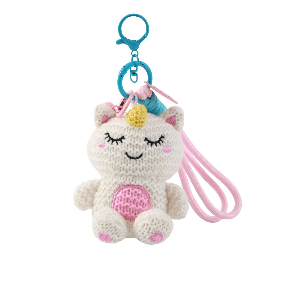 Porte-clés au crochet Licorne 