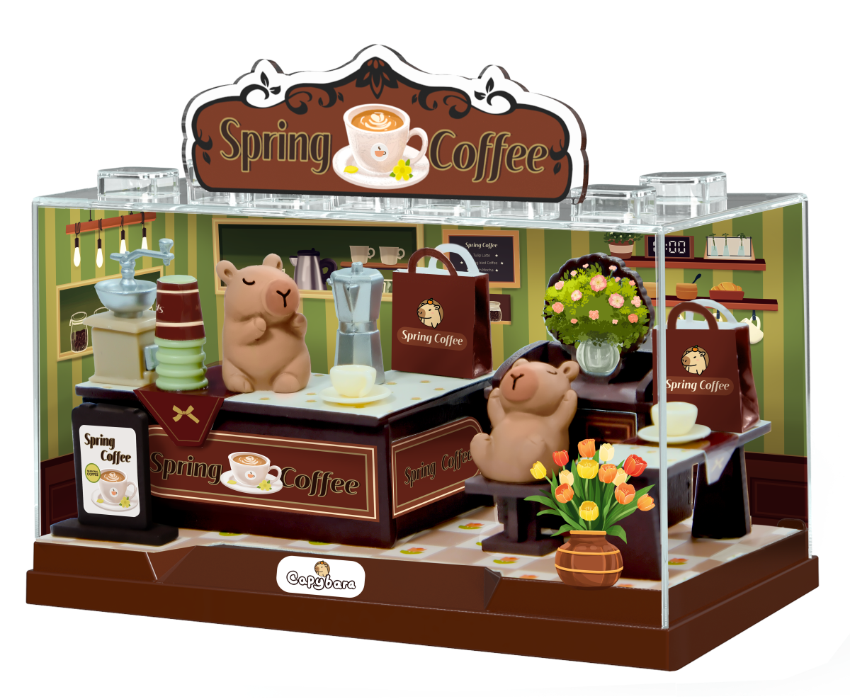 Mini World - Shop In A Box Spring Coffee