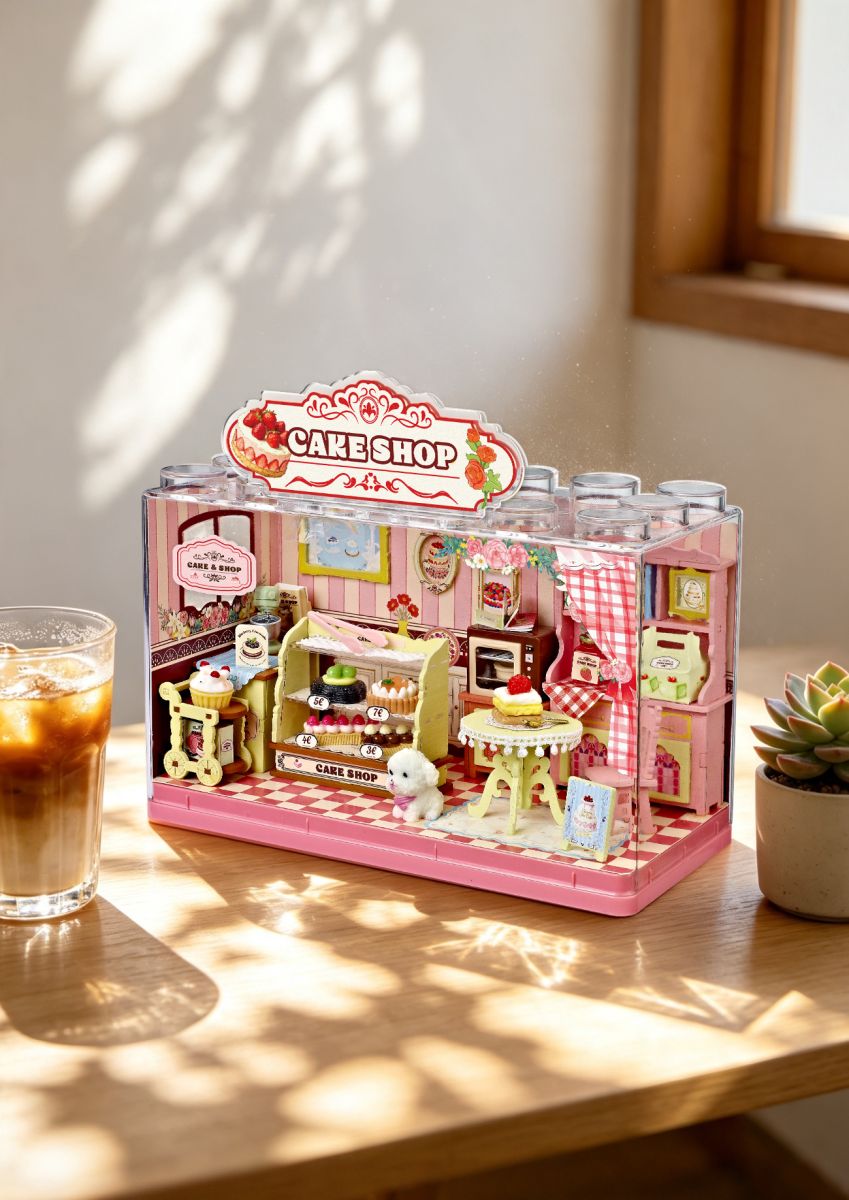 Mini World - Shop In A Box Cake Shop 