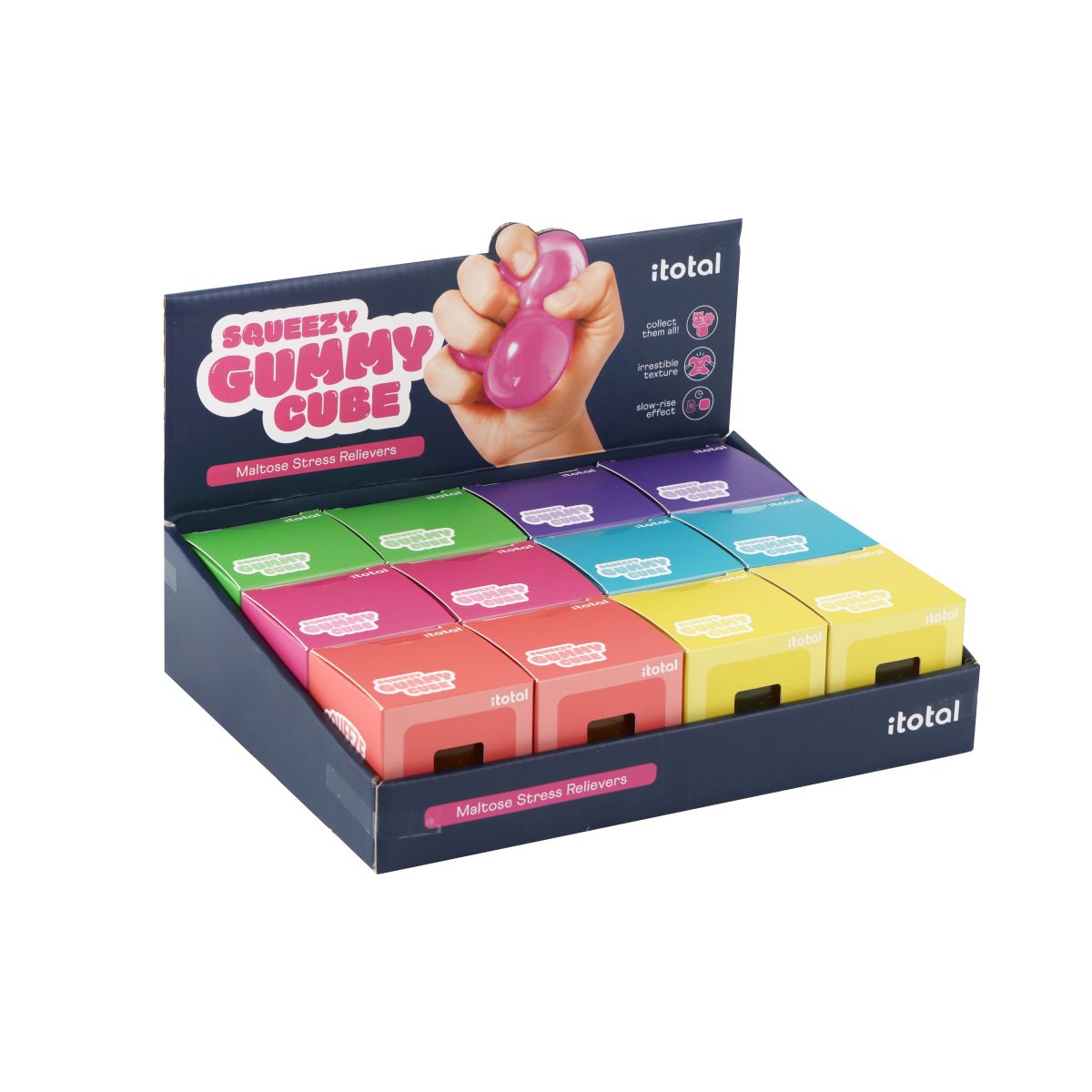Anti-stress Gummy Cubes en maltose  