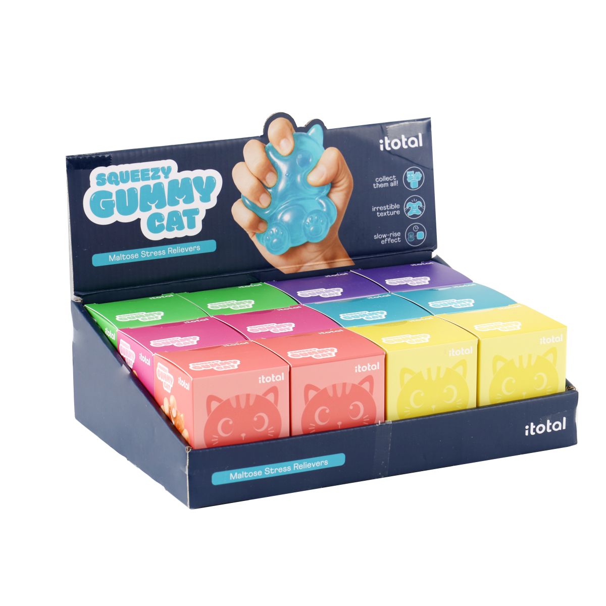 Anti-stress Gummy Chats en maltose  