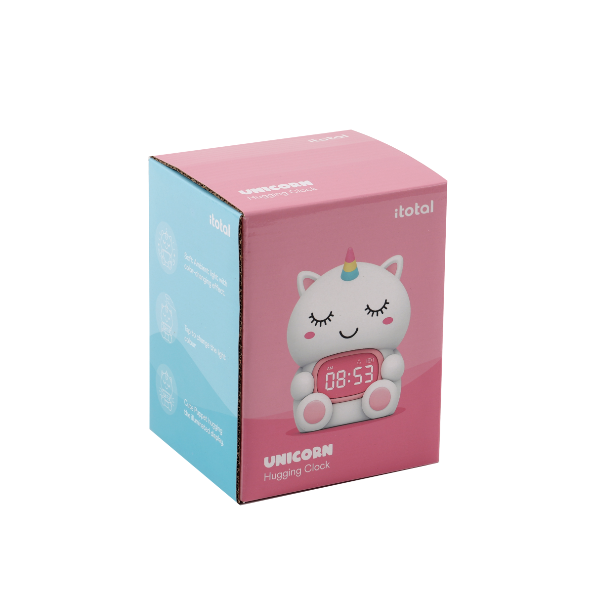 Hugging Clock Licorne 