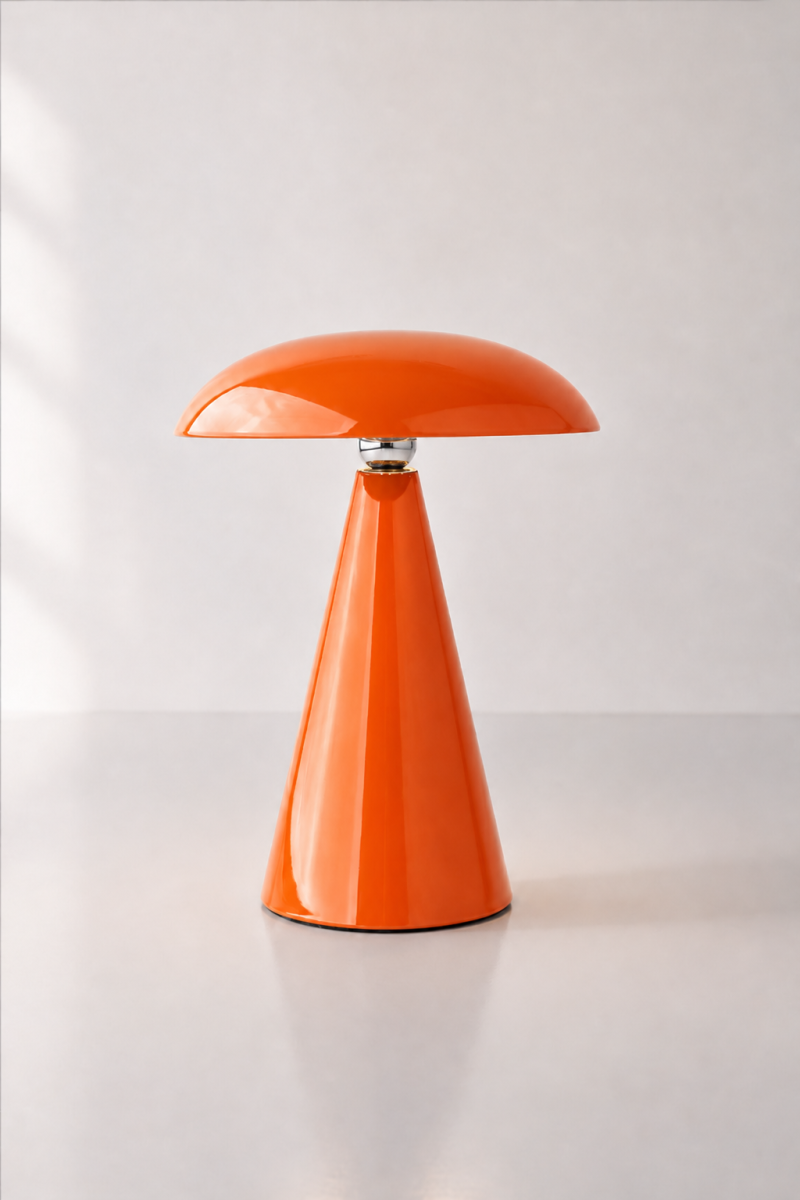 Mushrooms Lamps - orange brillant 
