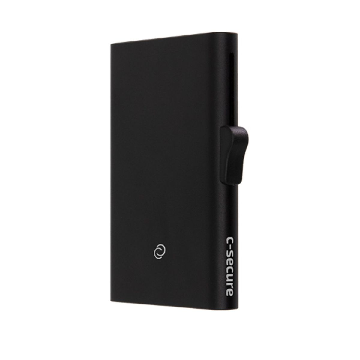 Porte-Cartes en Aluminium XL Noir 