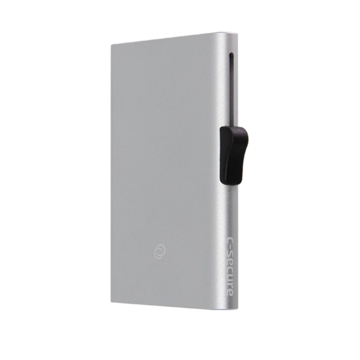 Porte-Cartes en Aluminium XL Argent 