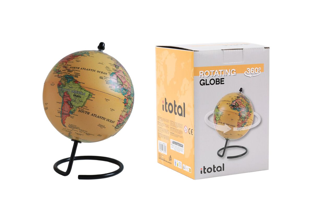 Globe Rotatif Orange