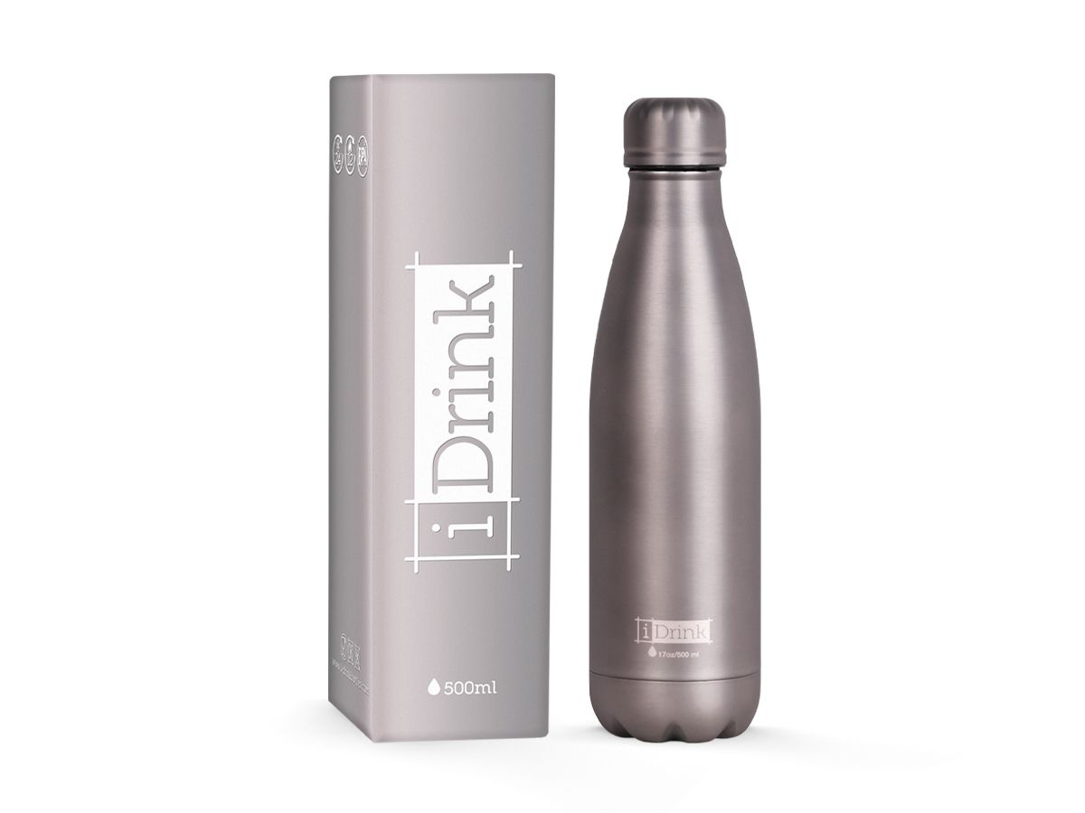 Bouteille Metallics 500 ml Grey