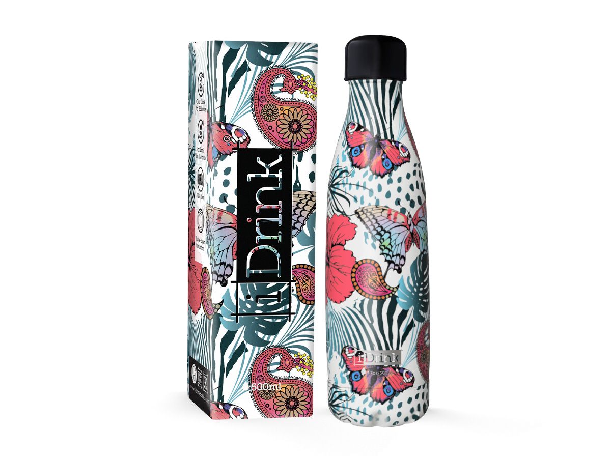 Bouteille 500ml Graphics Butterfly 