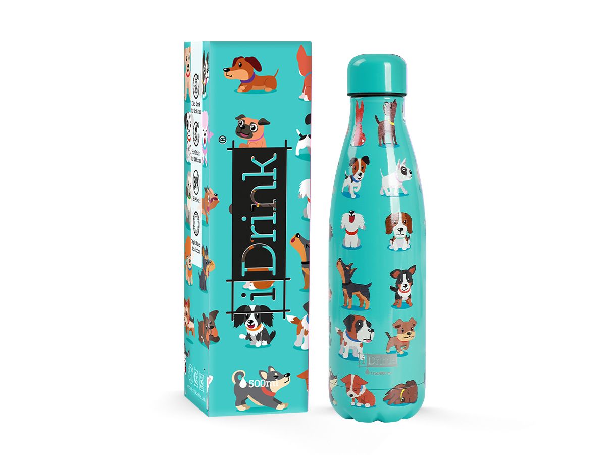 Bouteille 500ml Graphics Dogs 