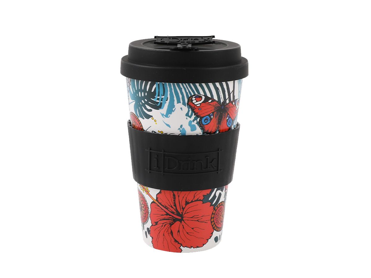 Tasse en R-Pet 435ml Butterfly 