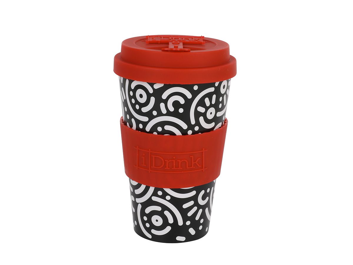 Tasse en R-Pet 435ml geometric 