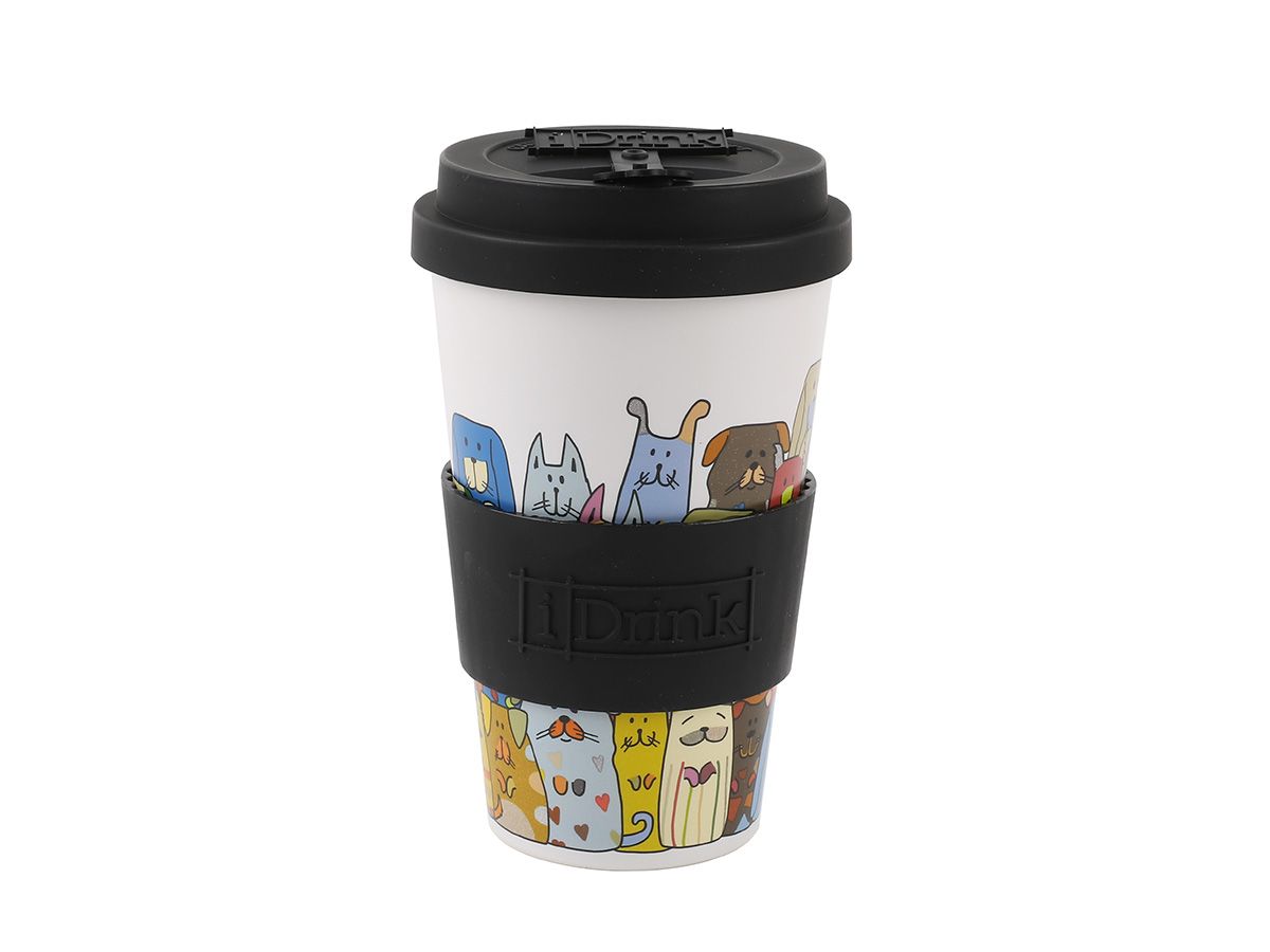 Tasse en R-Pet 435ml Pawsitive 