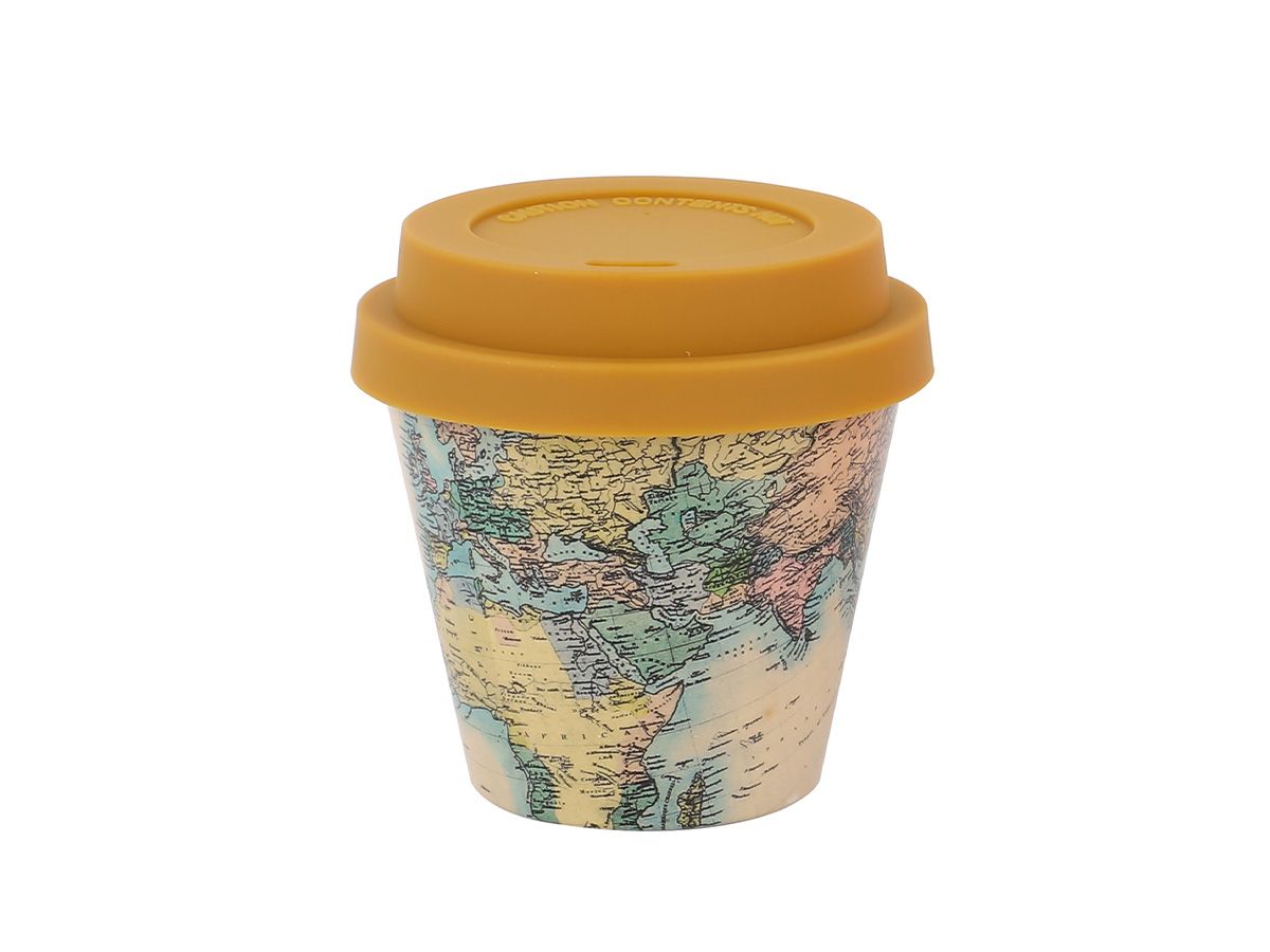 Tasse en R-Pet 90ml Old Map