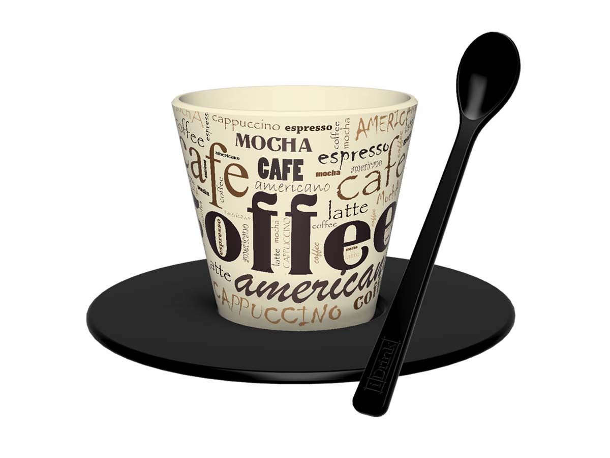 Tasse en R-Pet Set 90ml Espresso 