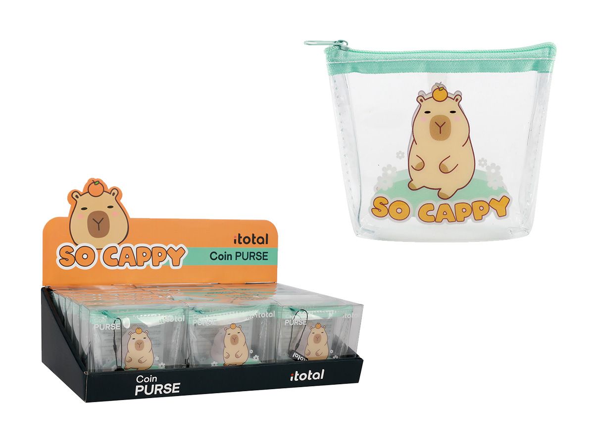 Porte-monnaie en PVC Capybara 