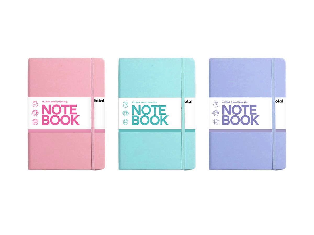 Notebook A5 Pastel 