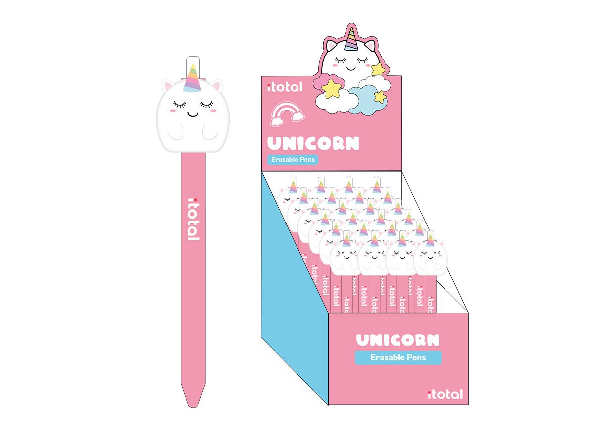 Stylos effaçables 3D Licorne 