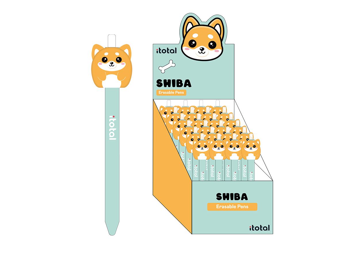 ITOTAL - Stylos effaçables 3D Shiba 