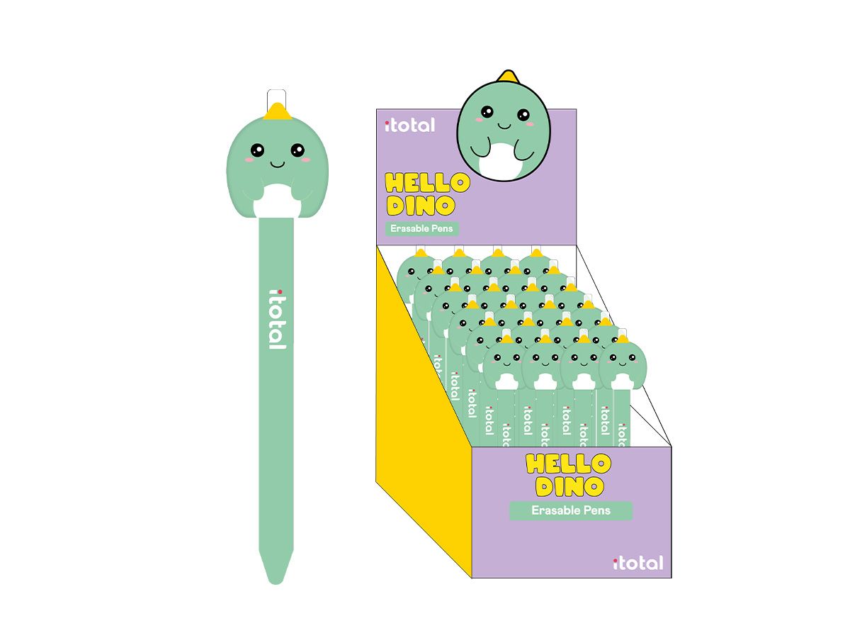 ITOTAL - Stylos effaçables 3D Dino 