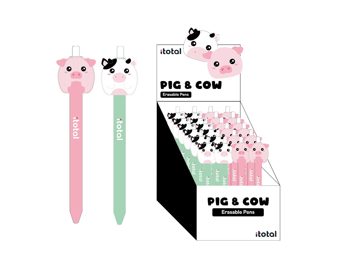 ITOTAL - Stylos effaçables 3D Animals 