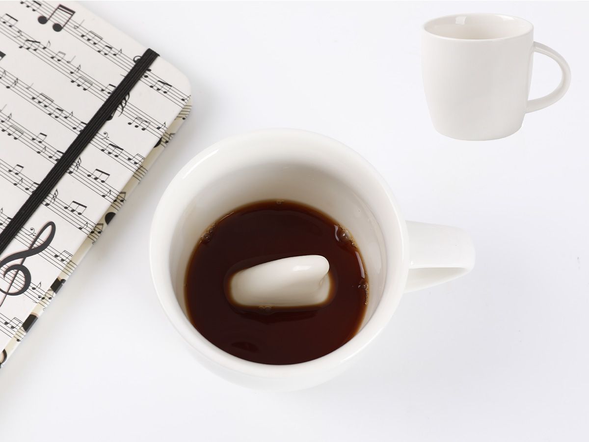 Tasse en céramique 3D 300 ml Shark Fin 